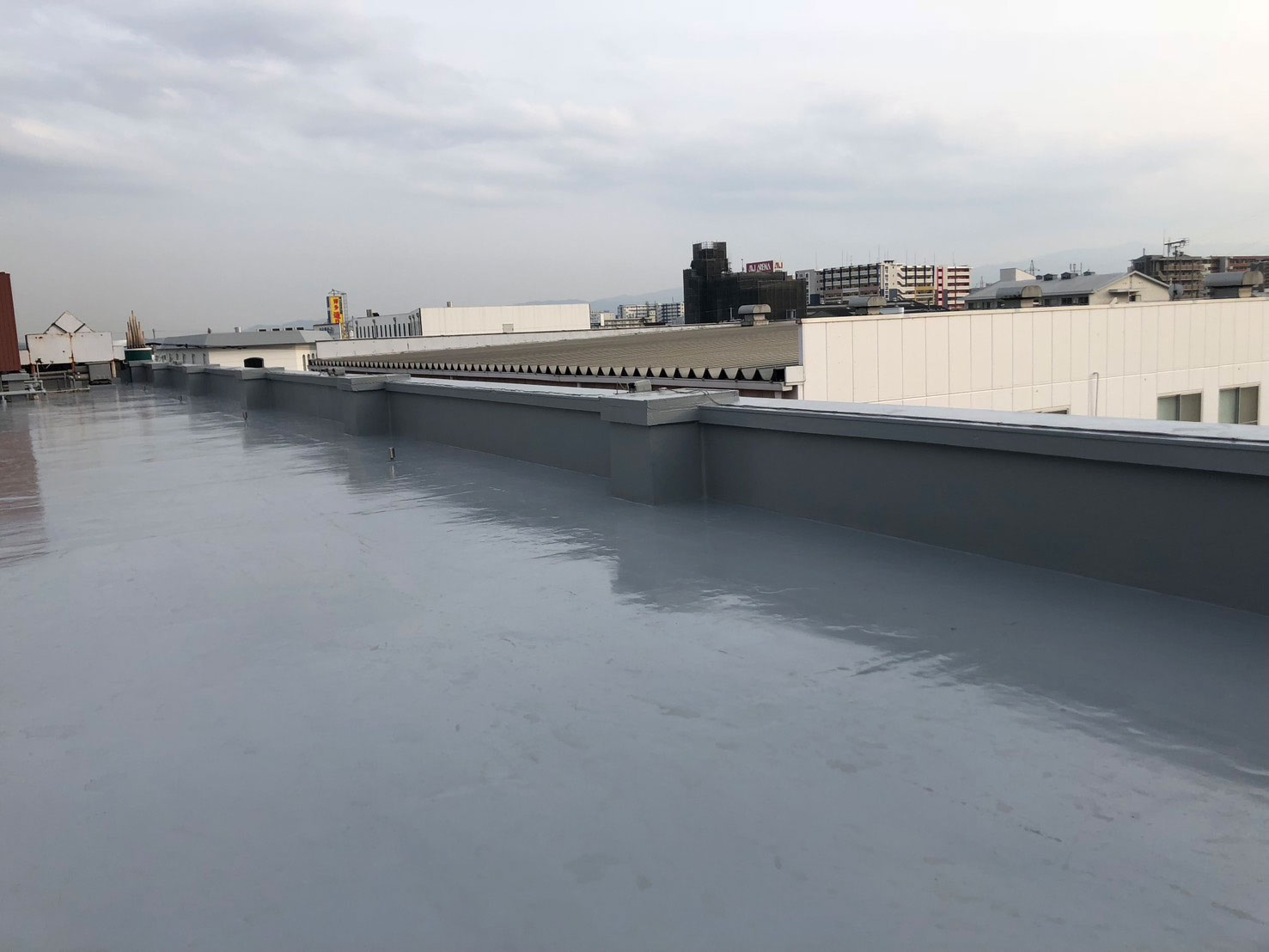 福岡市　宿泊施設屋上防水工事