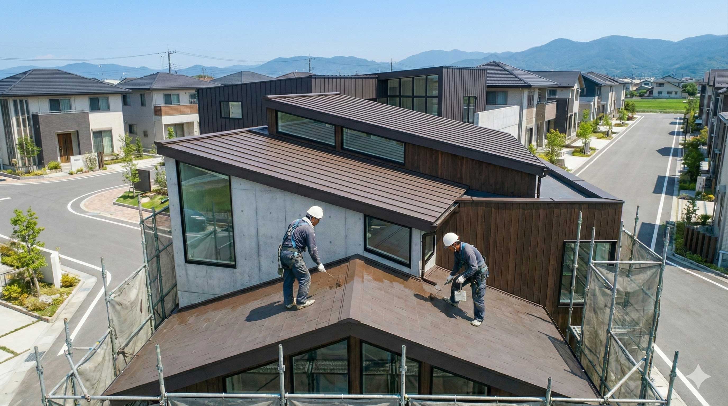 水巻町 T様邸 屋根遮熱塗装